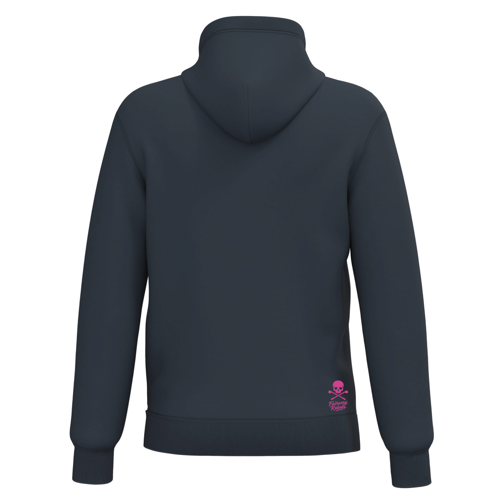 Sweat à Capuche Bleu Marine & Rose Fairway Rebels - Fairway Rebels golf