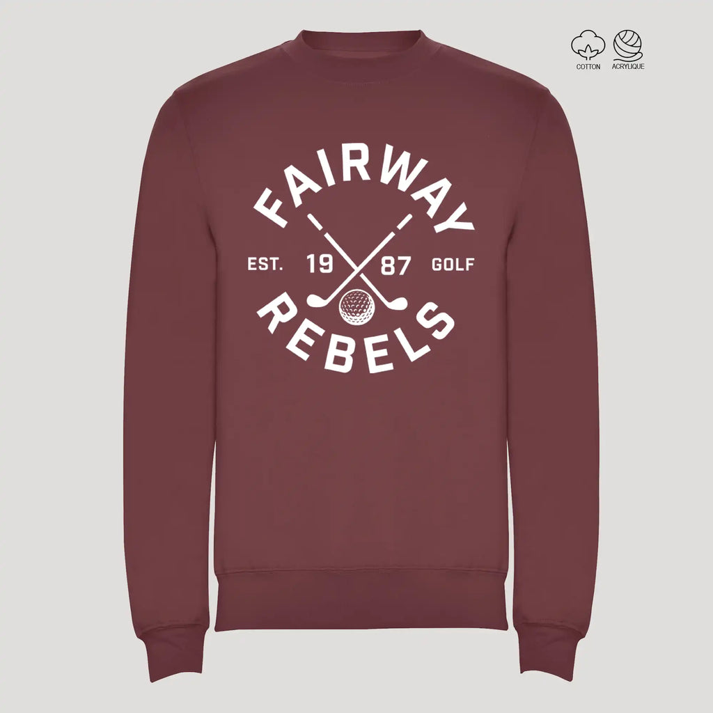 Sweat Golf Homme Est 1987 Fairway Rebels - Fairway Rebels-  54.00 EUR