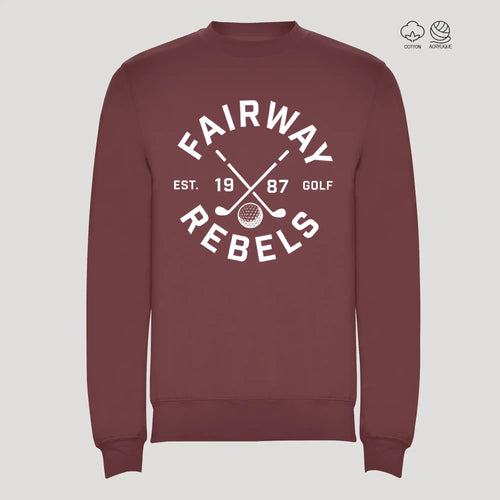 Sweat Golf Homme Est 1987 Fairway Rebels - Fairway Rebels