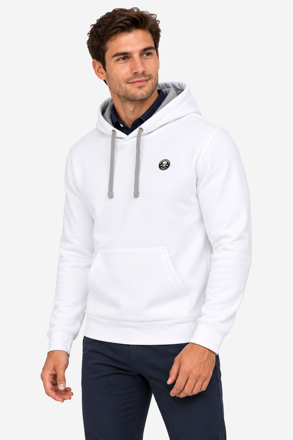 Sweat Golf Homme Contrasté