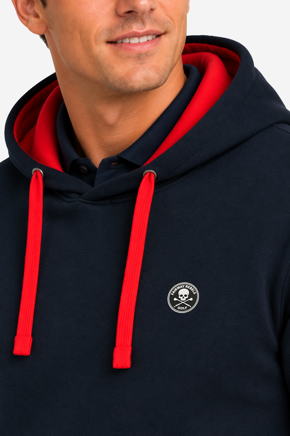 Sweat Golf Homme Contrasté