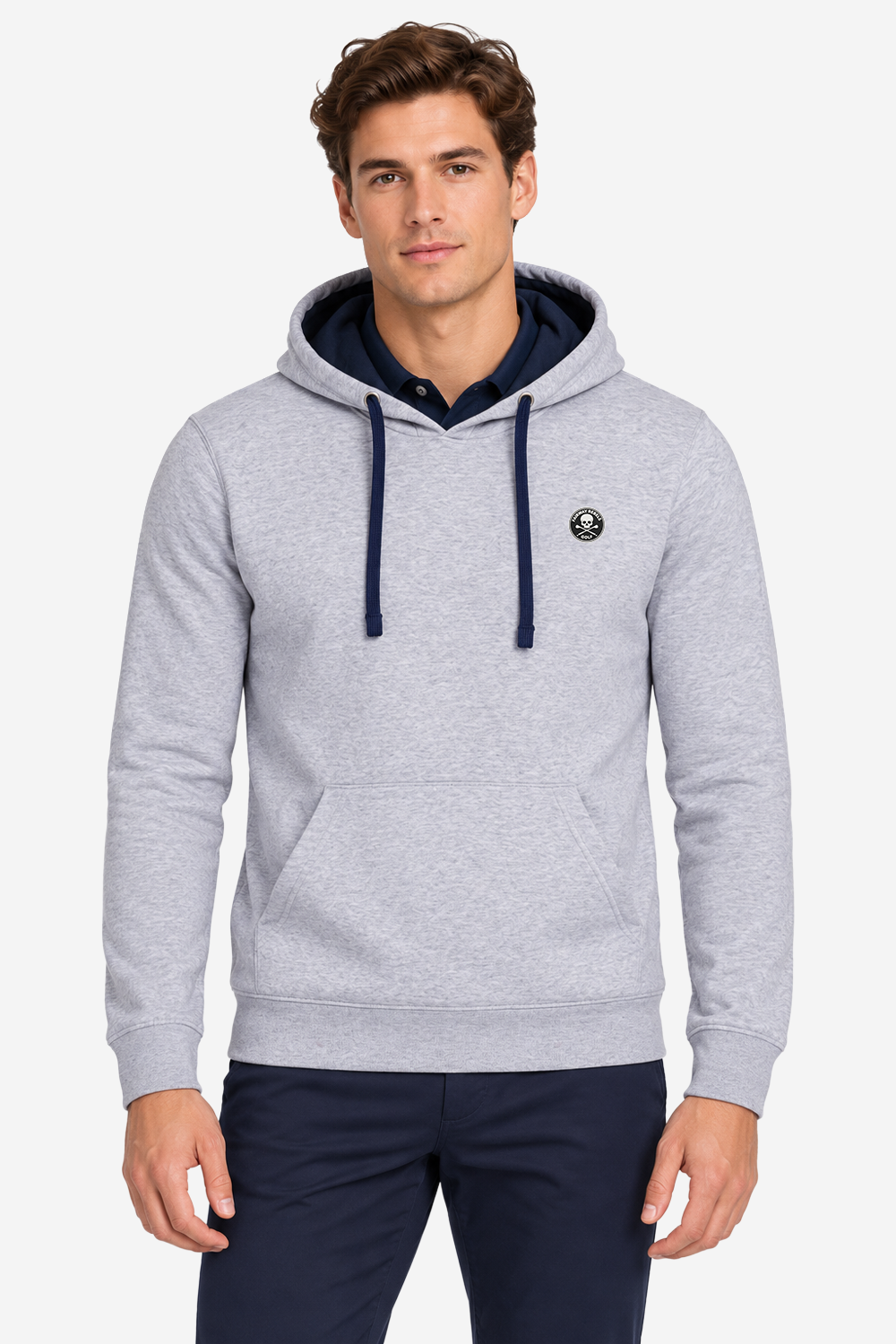 Sweat Golf Homme Contrasté