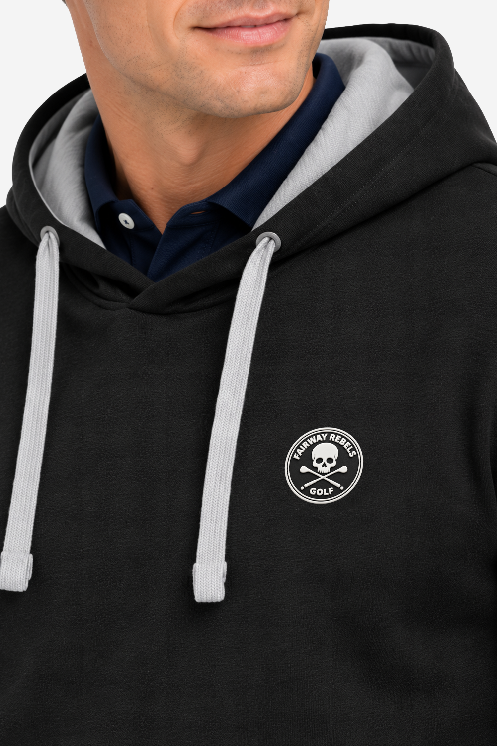 Sweat Golf Homme Contrasté