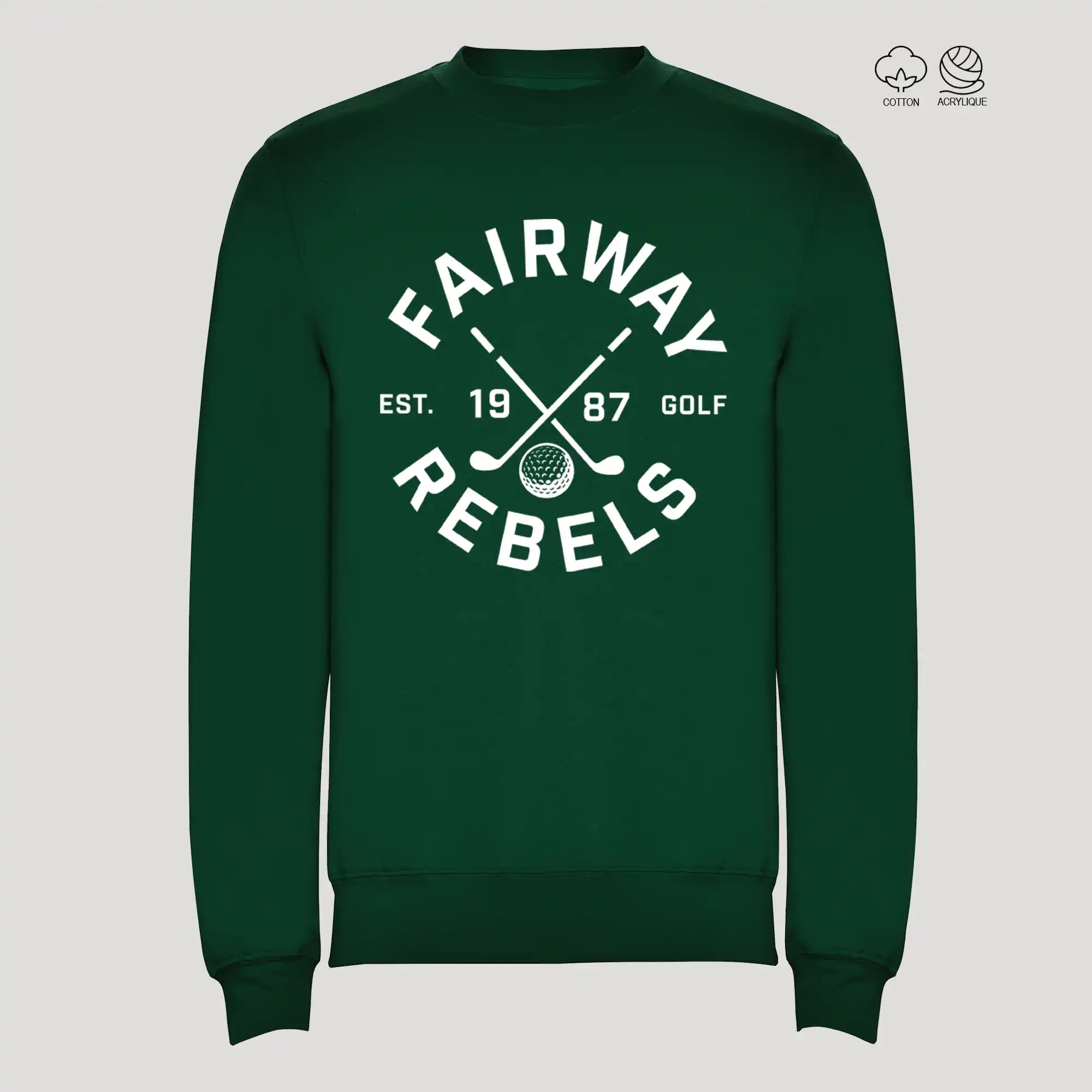 Sweat Golf Homme Est 1987 Fairway Rebels - Fairway Rebels-  54.00 EUR