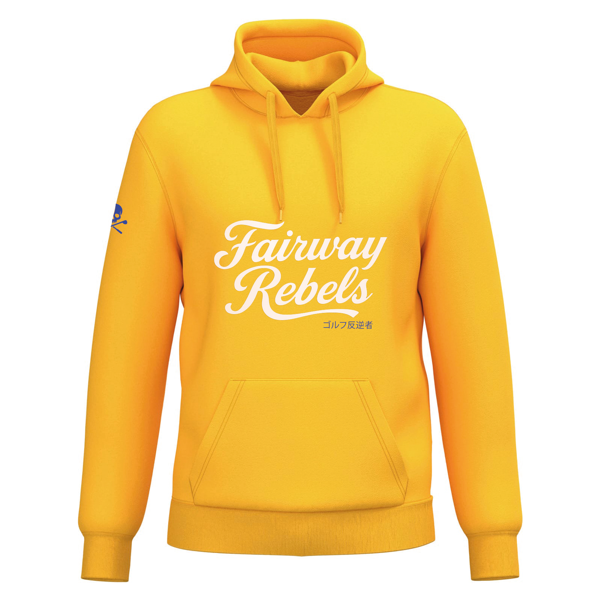 Sweat à Capuche Jaune Fairway Rebels J25 - Fairway Rebels golf
