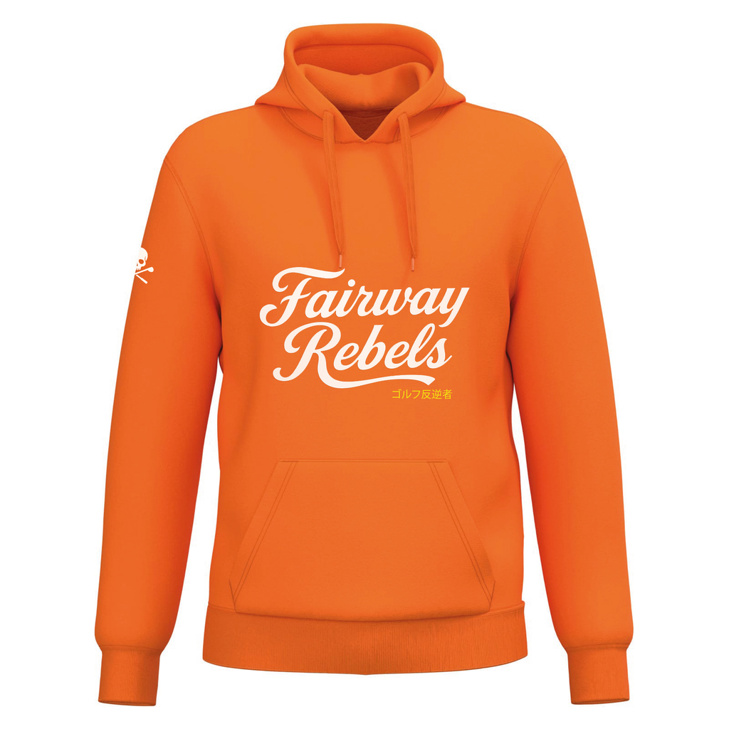 Sweat à Capuche Orange Fairway Rebels J25 - Fairway Rebels golf