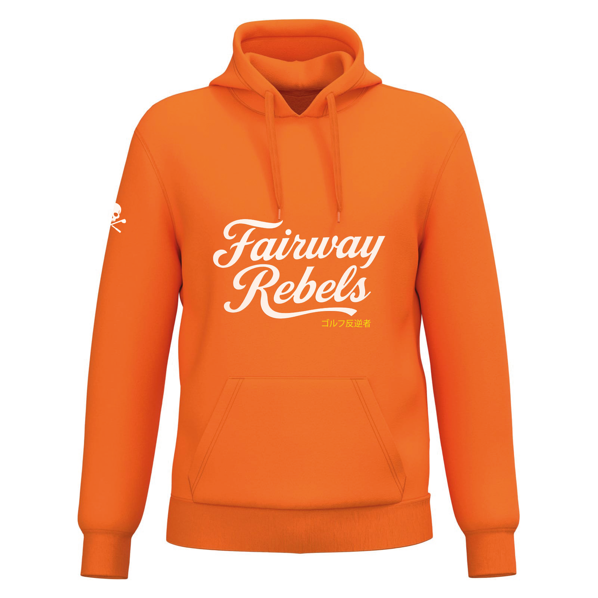 Sweat à Capuche Orange Fairway Rebels J25 - Fairway Rebels golf