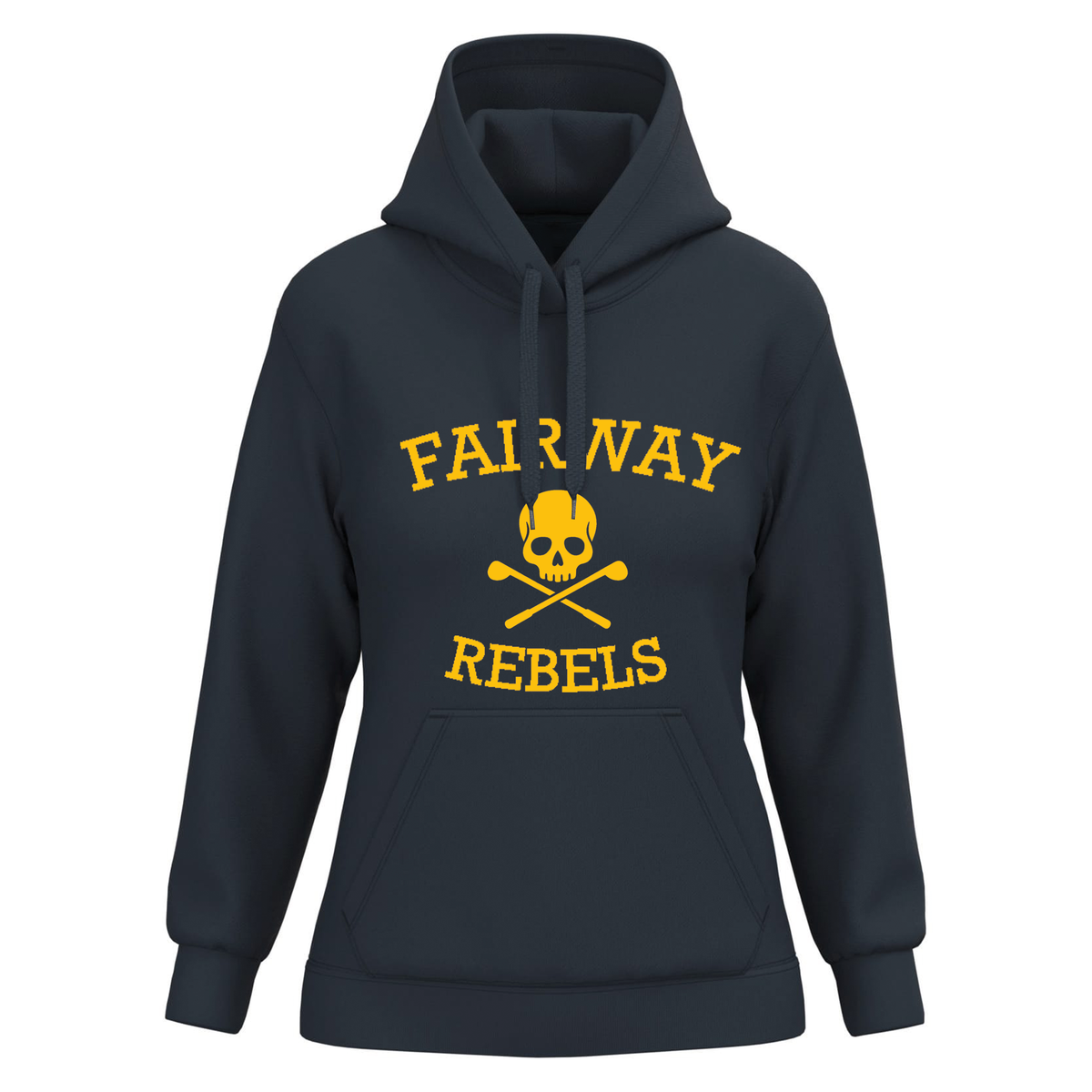 Sweat à Capuche Femme Bleu Marine Original - Fairway Rebels golf