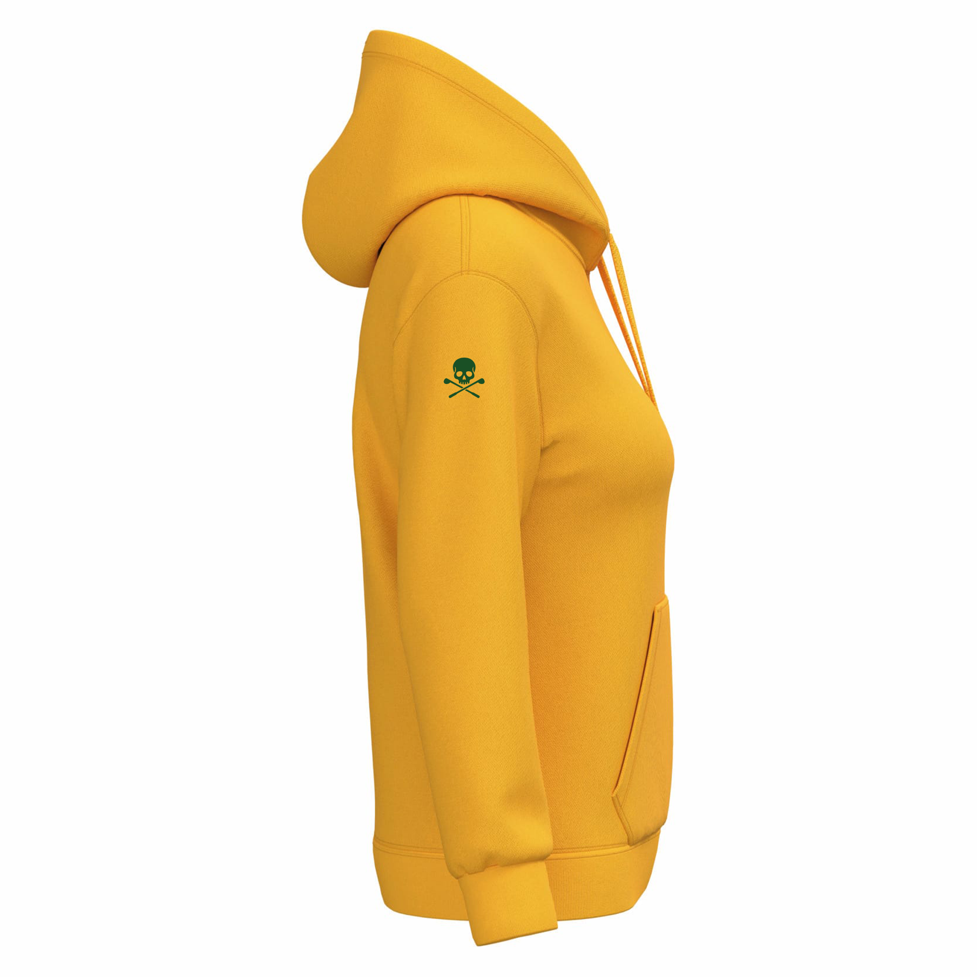 Sweat à Capuche Femme Jaune Original - Fairway Rebels golf