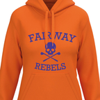 Sweat à Capuche Femme Orange Original - Fairway Rebels golf