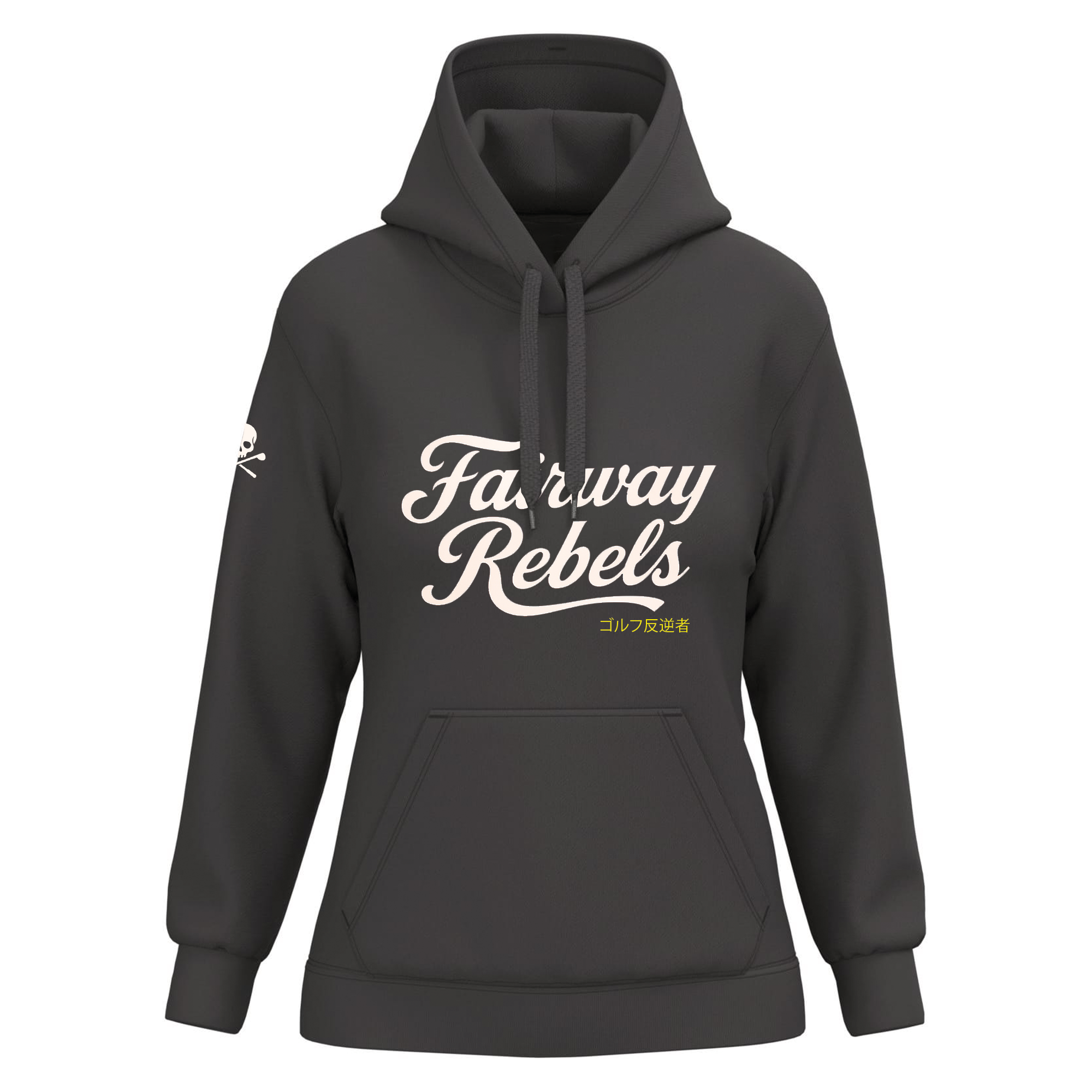 Sweat à Capuche Femme Gris Fairway Rebels J25 - Fairway Rebels golf