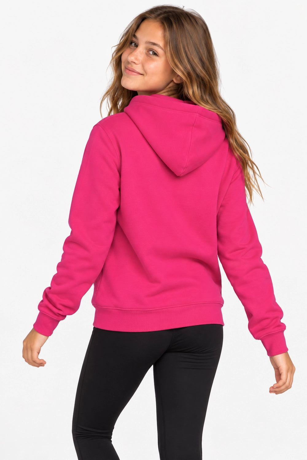 Sweat Golf Fille Fushia