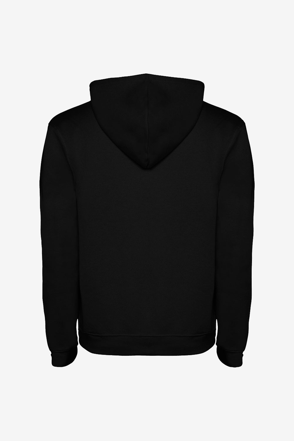 Sweat de golf pour fille noir à capuche, vue dos