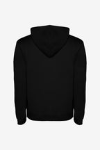Sweat de golf pour fille noir à capuche, vue dos