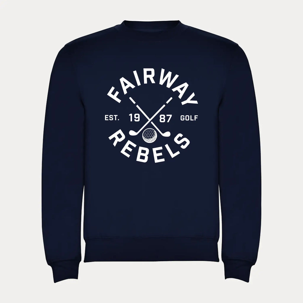 Sweat Golf Enfant 1987 Bleu Marine - Fairway Rebels