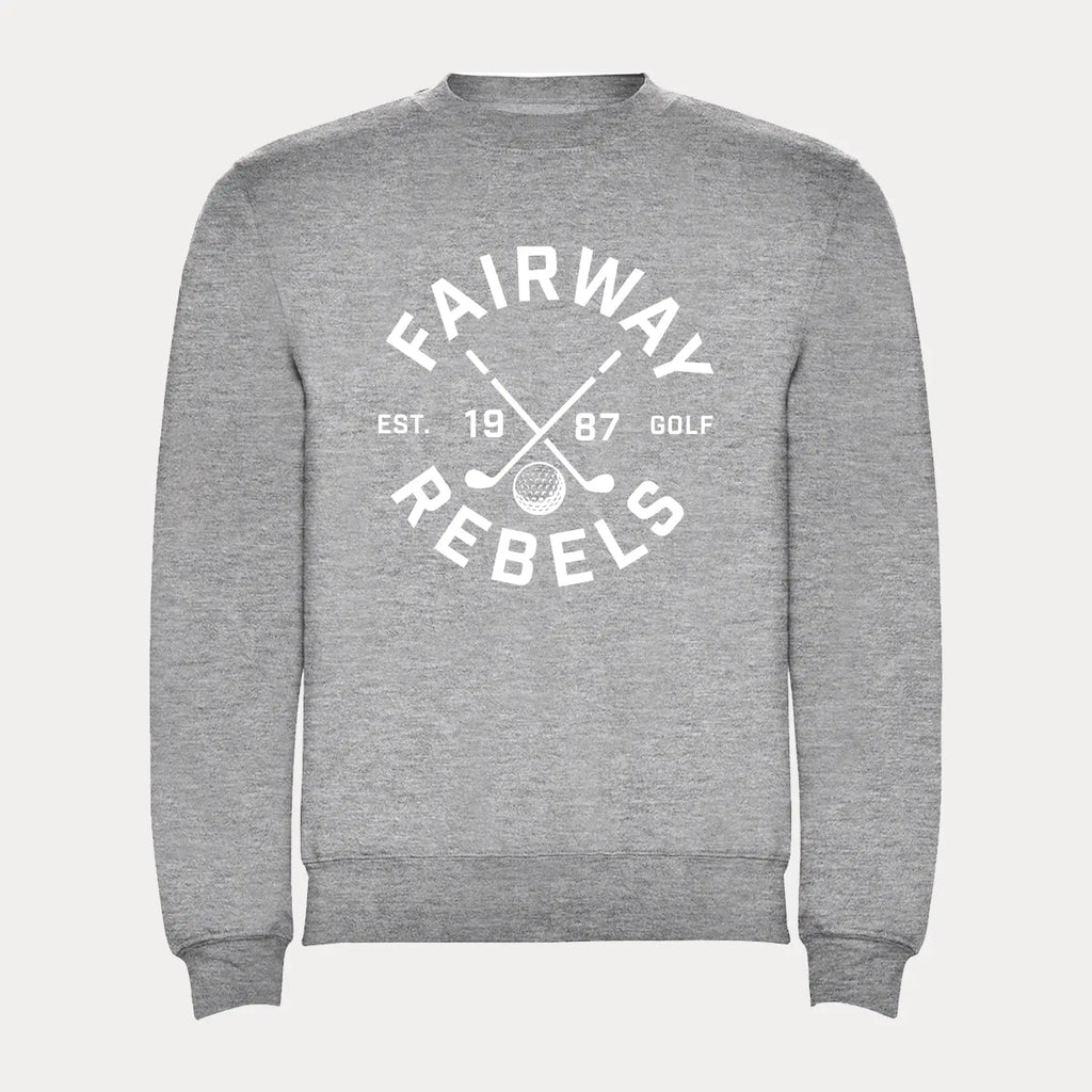 Sweat Golf Enfant 1987 Gris - Fairway Rebels