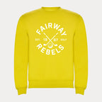 Sweat Golf Enfant 1987 Jaune - Vêtement et accessoire de golf Fairway Rebels