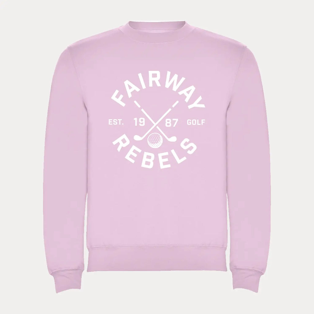 Sweat Golf Enfant 1987 Rose - Fairway Rebels
