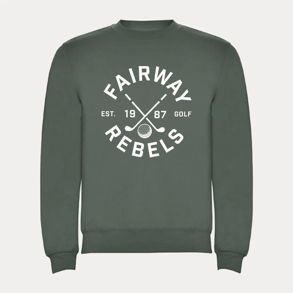 Sweat Golf Enfant 1987 Vert - Fairway Rebels