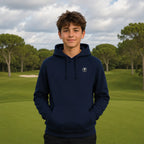 Golf-Hoodie für Kinder in Marineblau