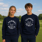 Sweatshirt Golf Kinder 1987 Marineblau