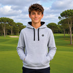 Kinder-Golf-Hoodie, grau
