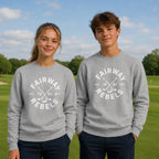 Kinder Golf-Sweatshirt 1987 Grau