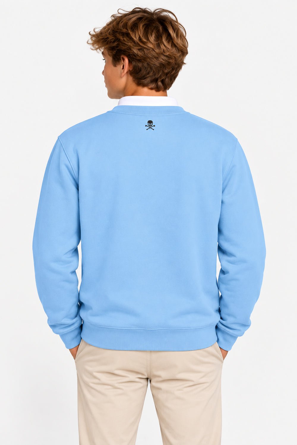 Grüner Golf-Pullover für Jungen