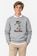 Grüner Golf-Pullover für Jungen