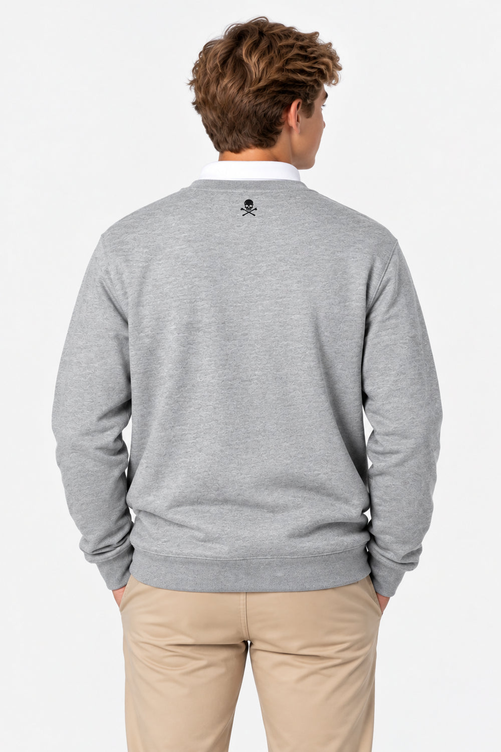 Grüner Golf-Pullover für Jungen