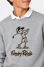 Grüner Golf-Pullover für Jungen