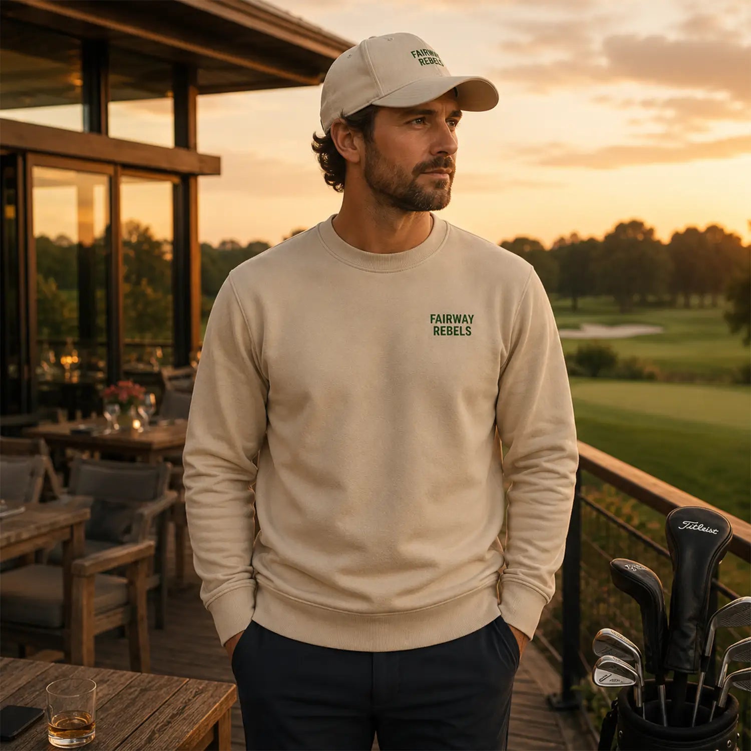 Sweat Golf Homme "Not Your Average Golfer" - Vêtement et accessoire de golf Fairway Rebels