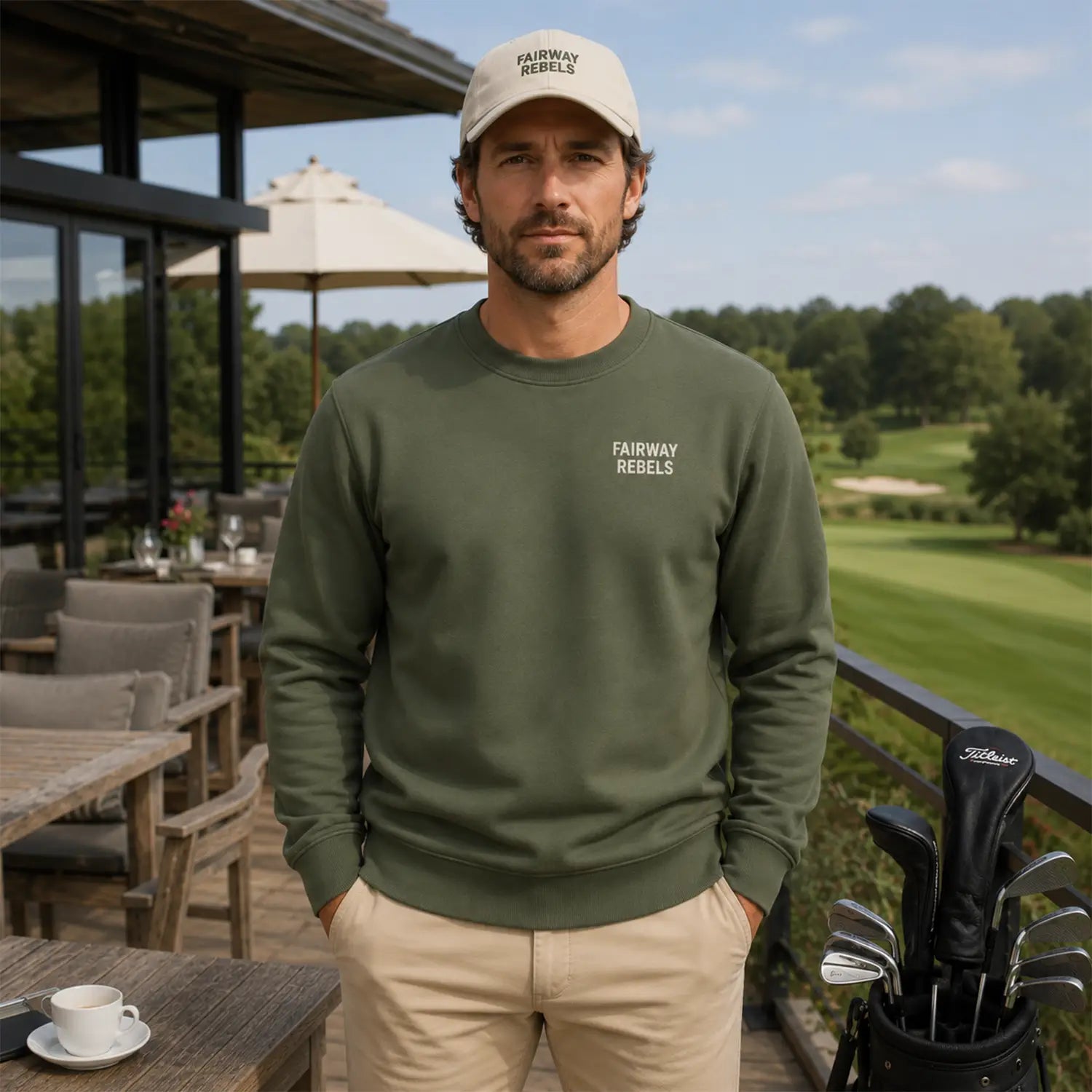 Sweat Golf Homme "Not Your Average Golfer" - Vêtement et accessoire de golf Fairway Rebels