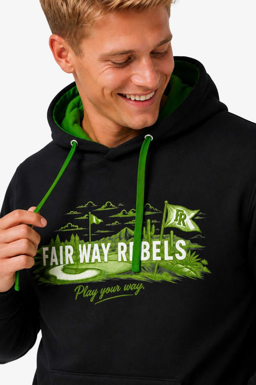 Sweat Golf Homme Green