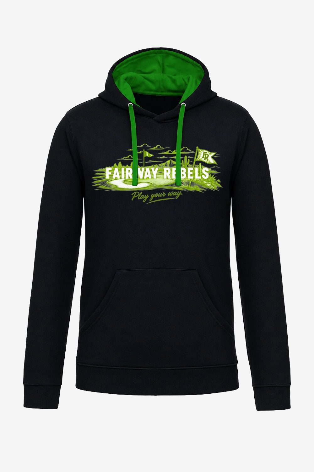 Sweat Golf Homme Green