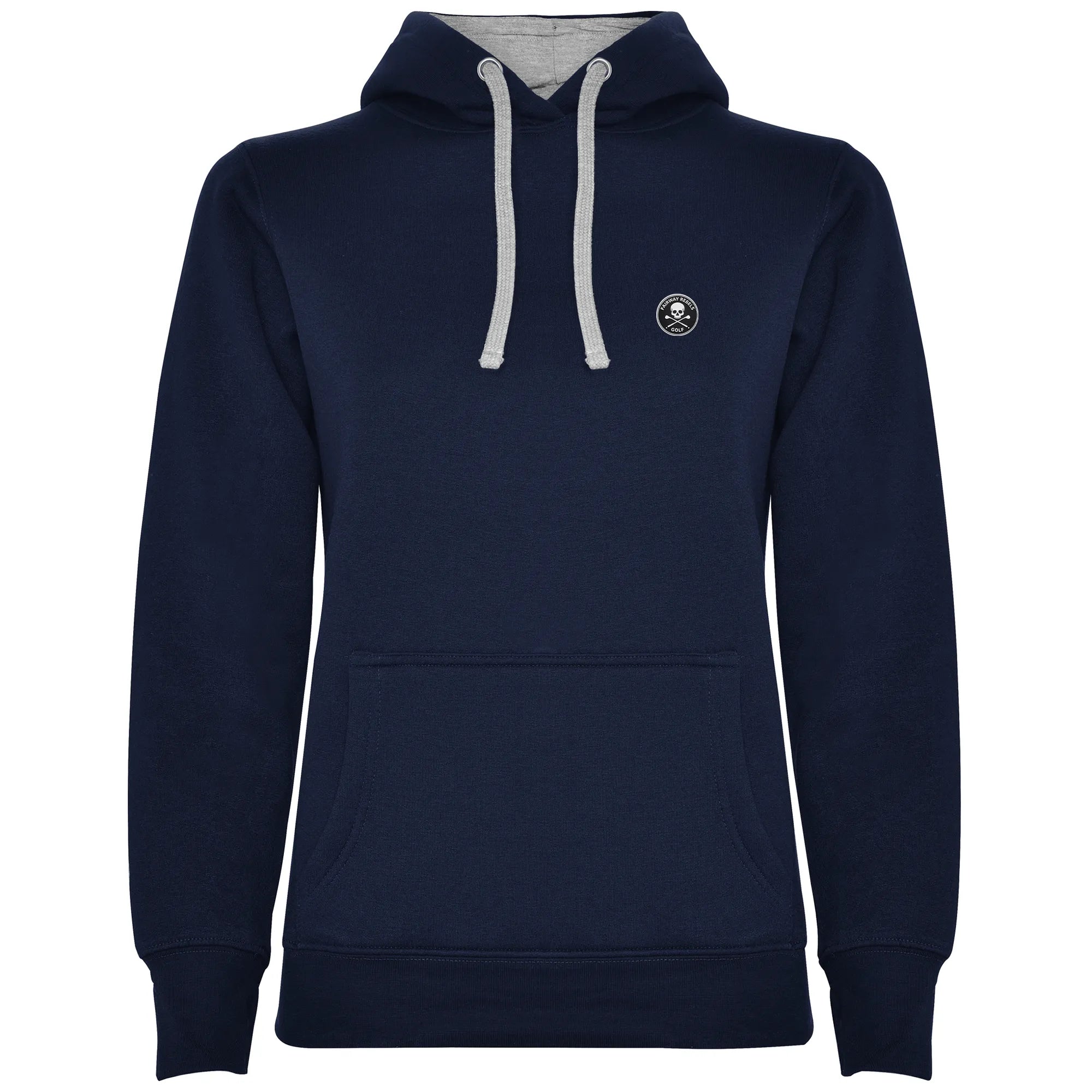 Sweat capuche golf femme bleu marine