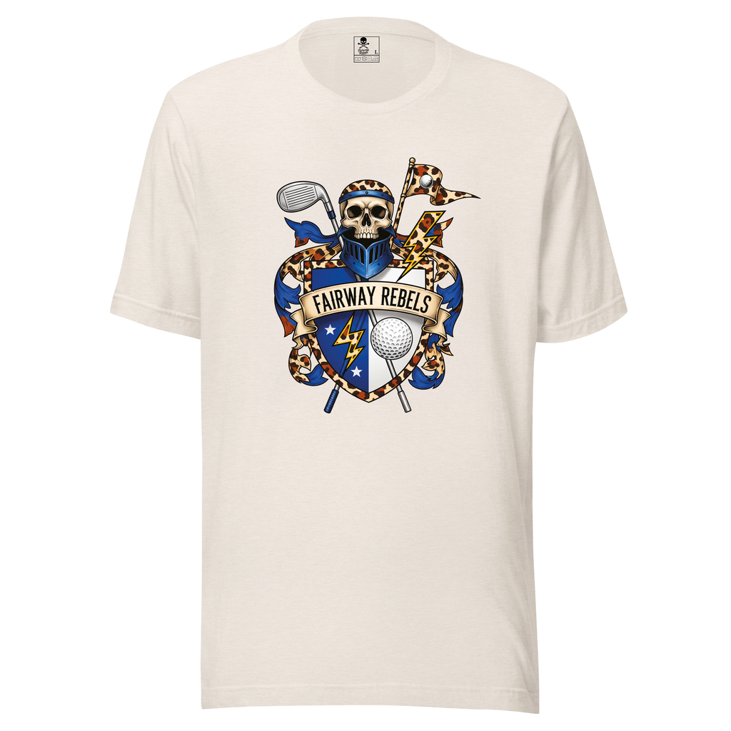 T-shirt unisexe Blason Fairway Rebels - Fairway Rebels golf