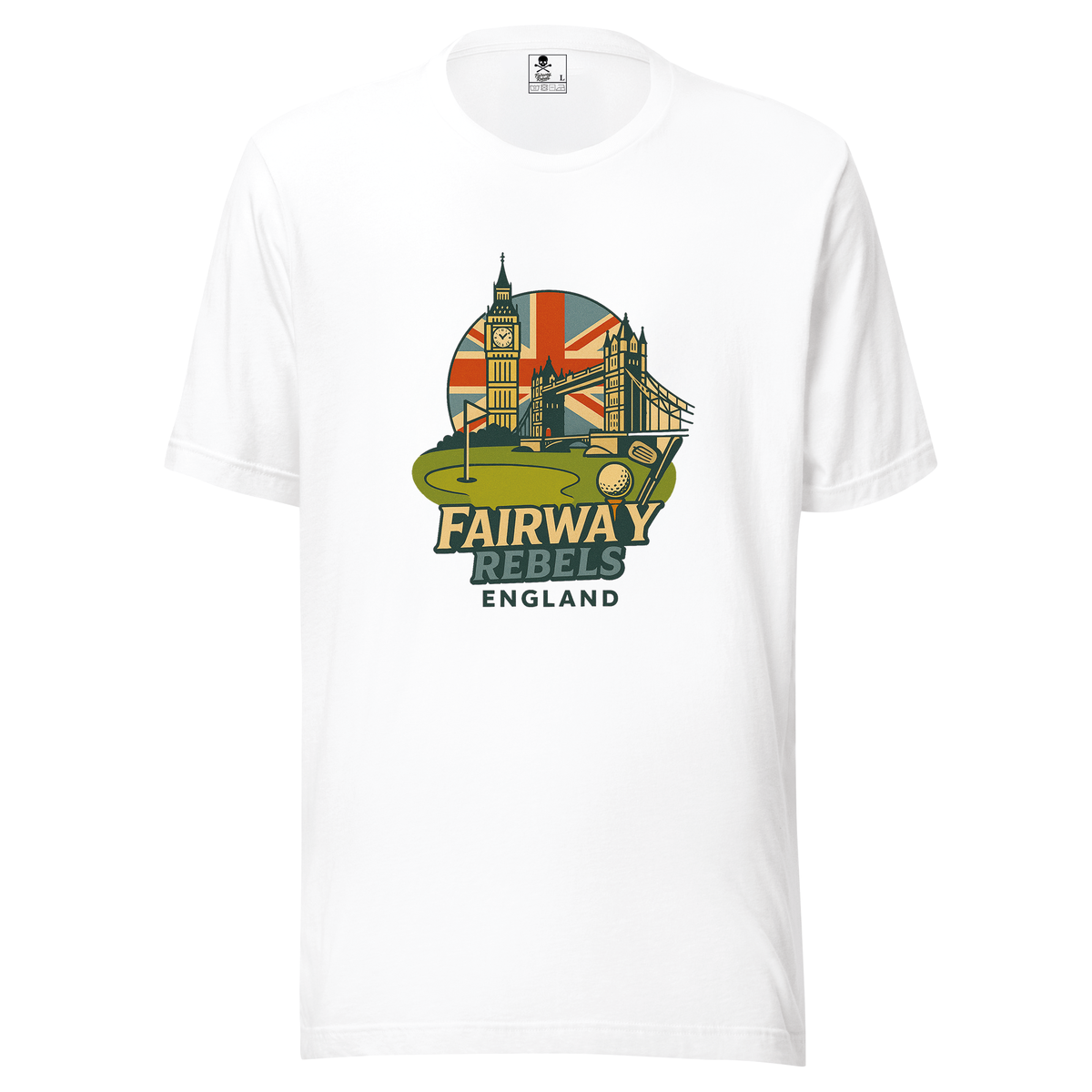 T-shirt unisexe England Fairway rebels - Fairway Rebels golf