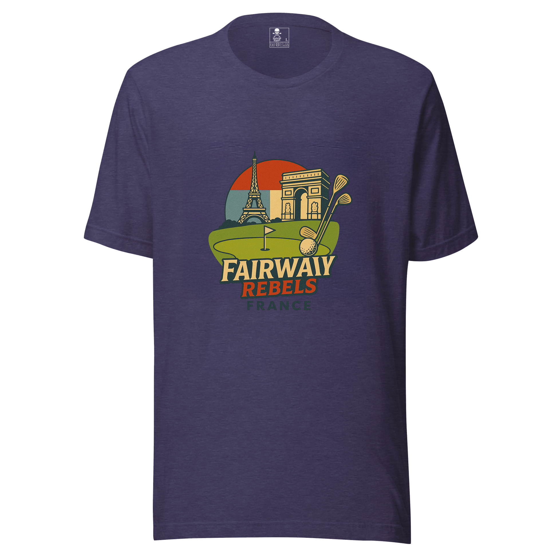 T-shirt unisexe France Fairway rebels - Fairway Rebels golf