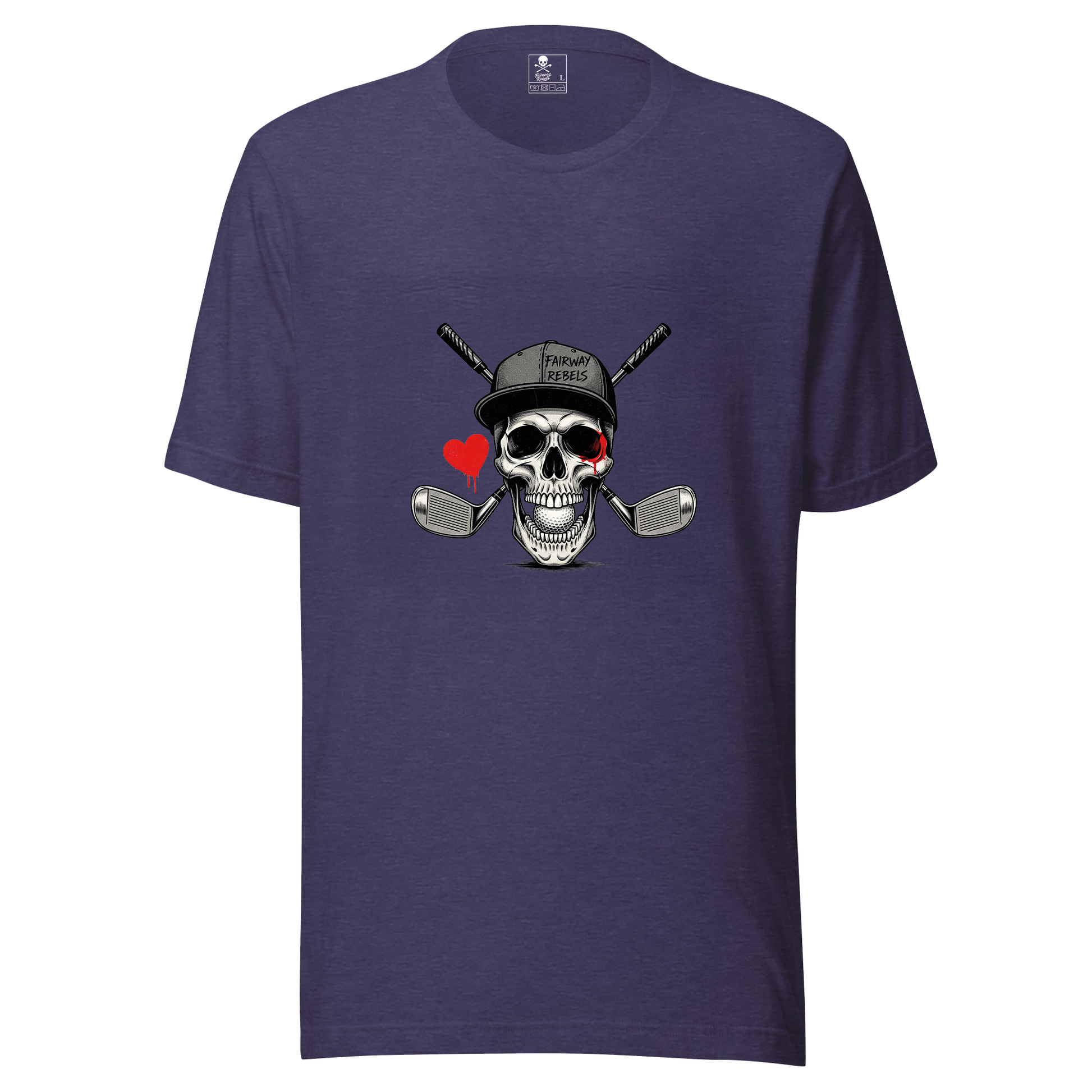 T-shirt unisexe  Heart Fairway Rebels - Fairway Rebels golf