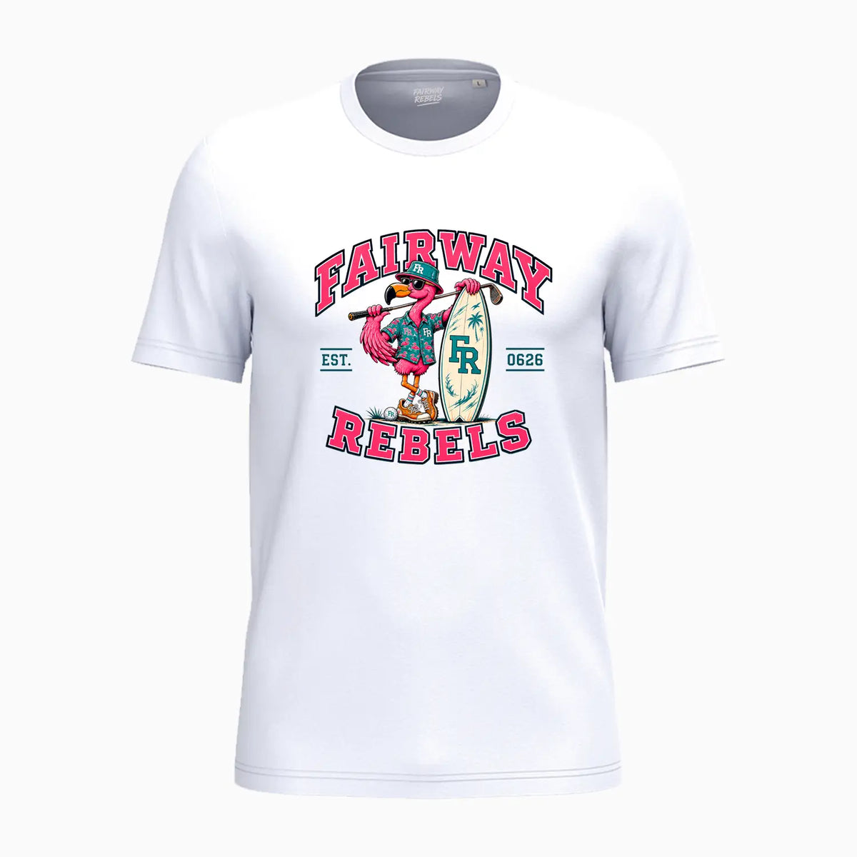 Unisex-T-Shirt Flamingo Rebel