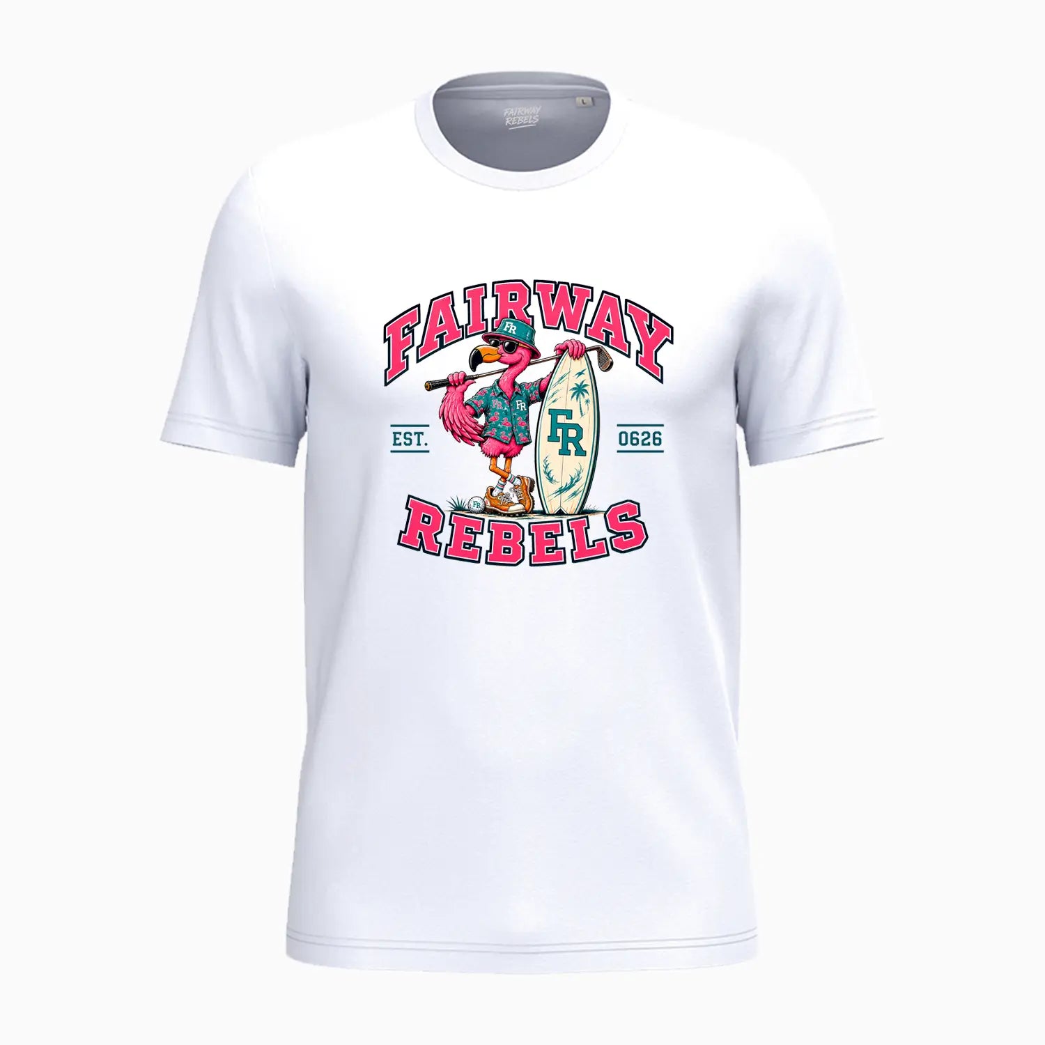 Unisex-T-Shirt Flamingo Rebel