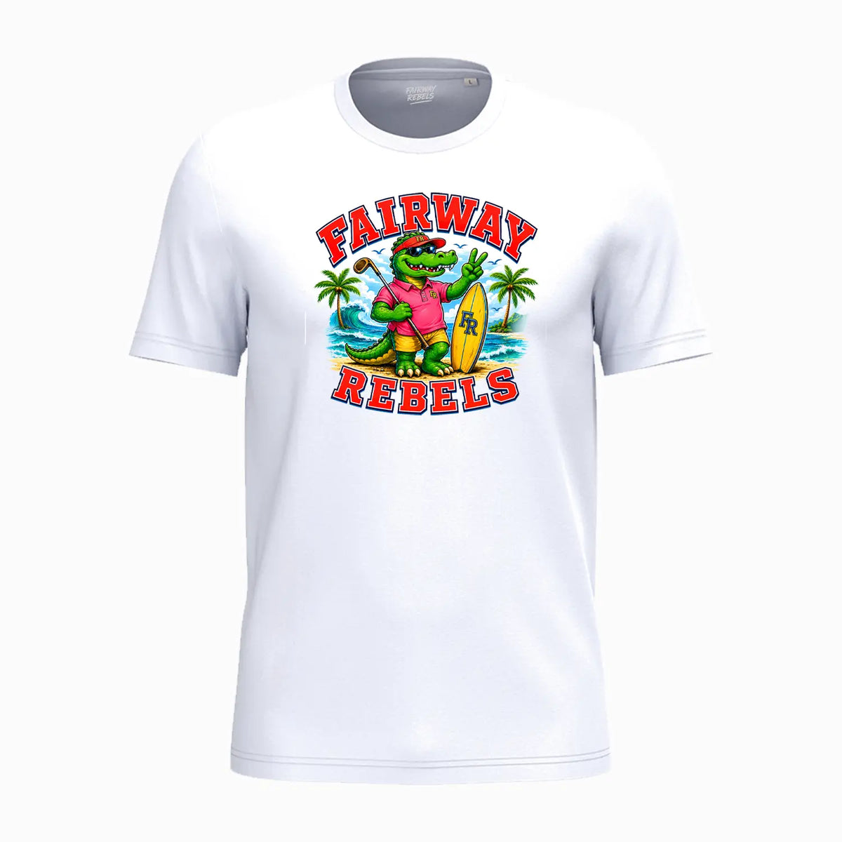 Unisex-T-Shirt Croco Rebel