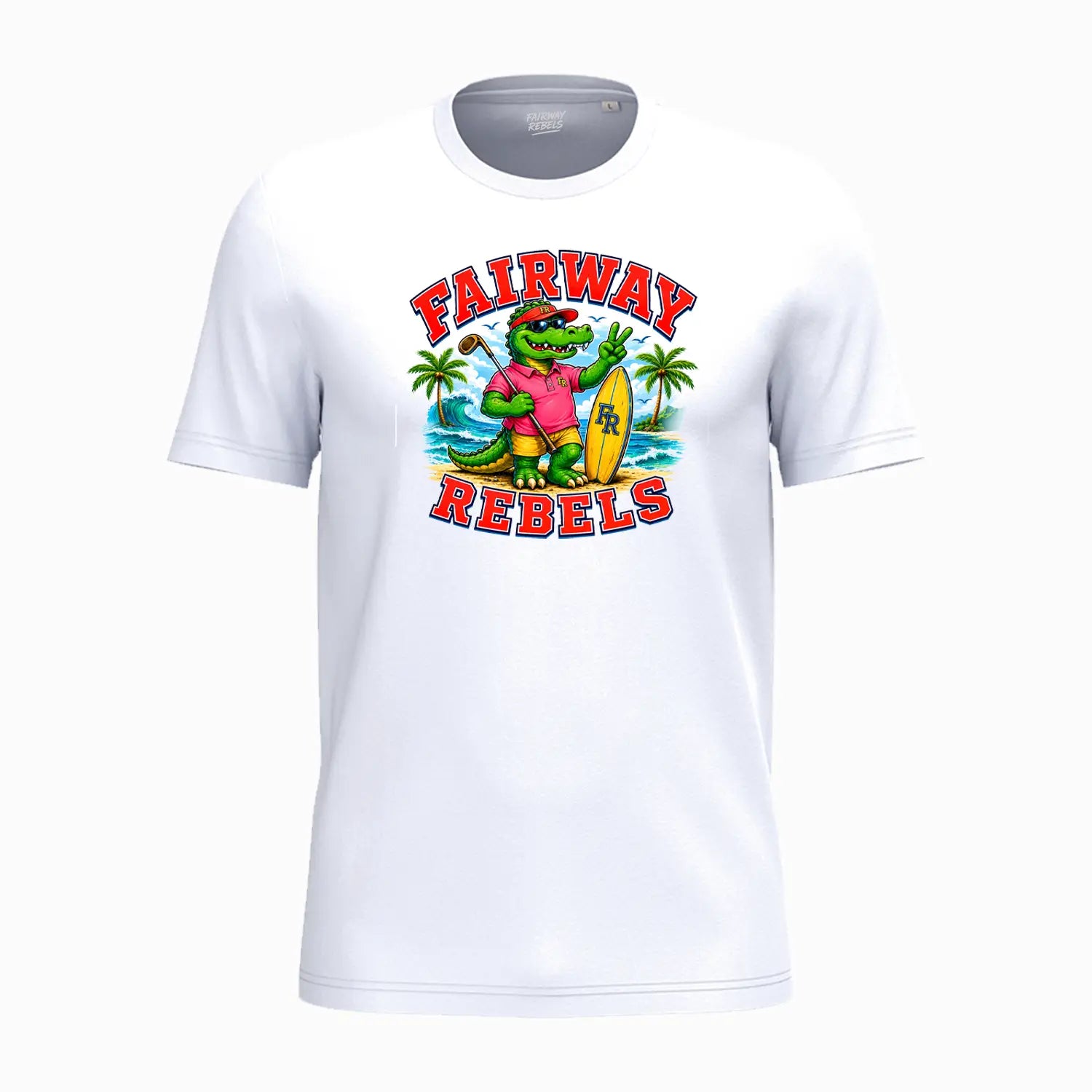 Unisex-T-Shirt Croco Rebel
