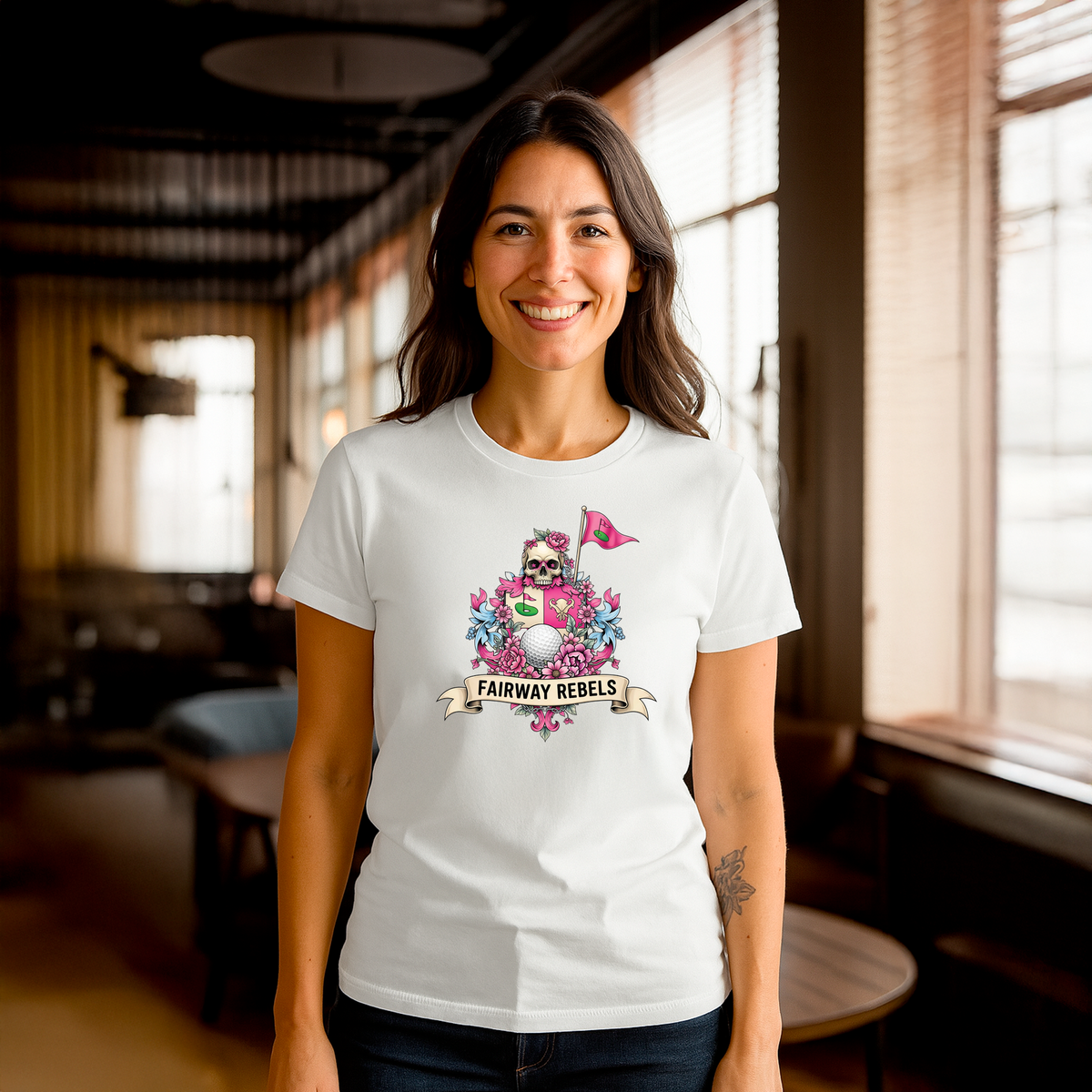 T-shirt unisexe Queen Fairway Rebels - Fairway Rebels golf