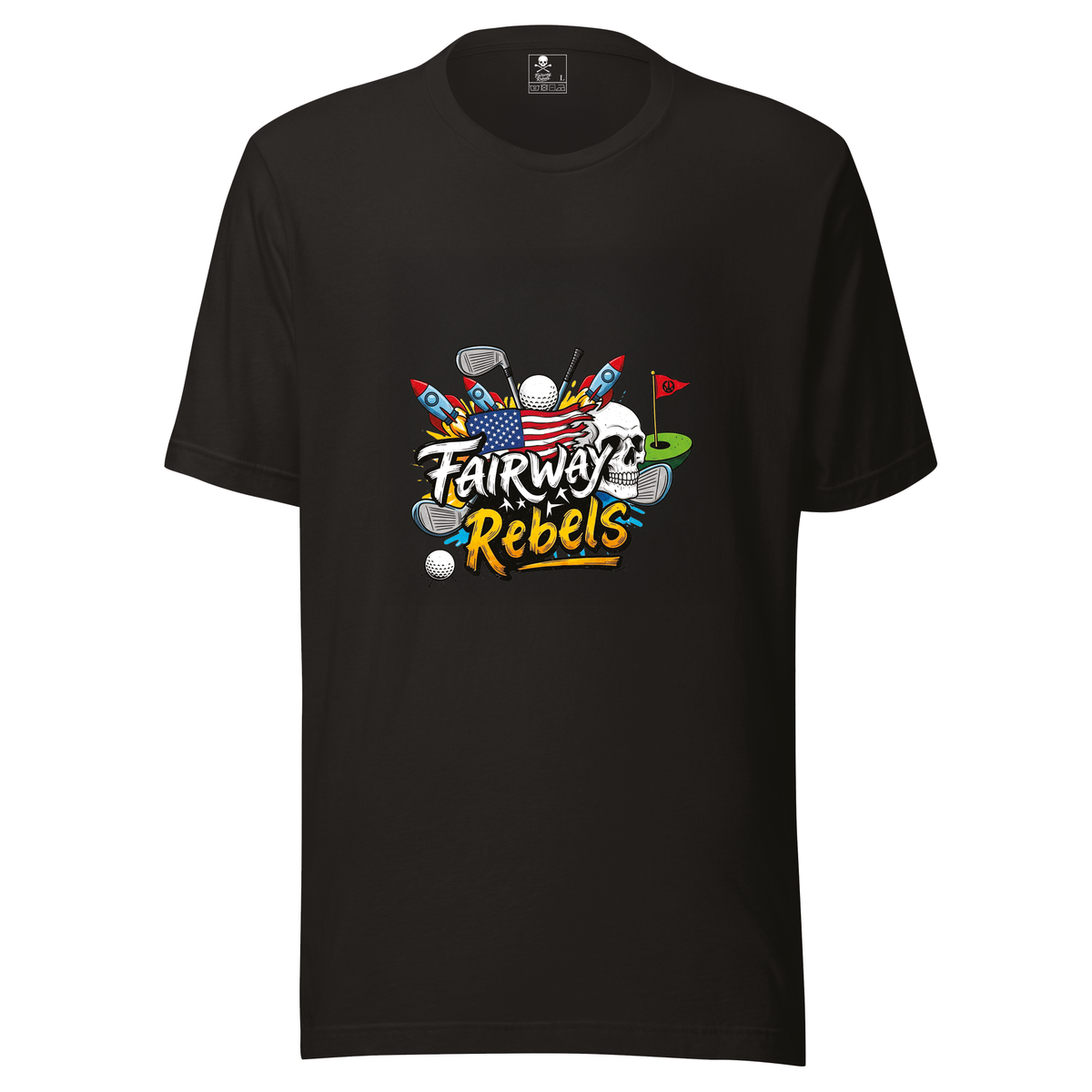 T-shirt unisexe Army Fairway Rebels - Fairway Rebels golf