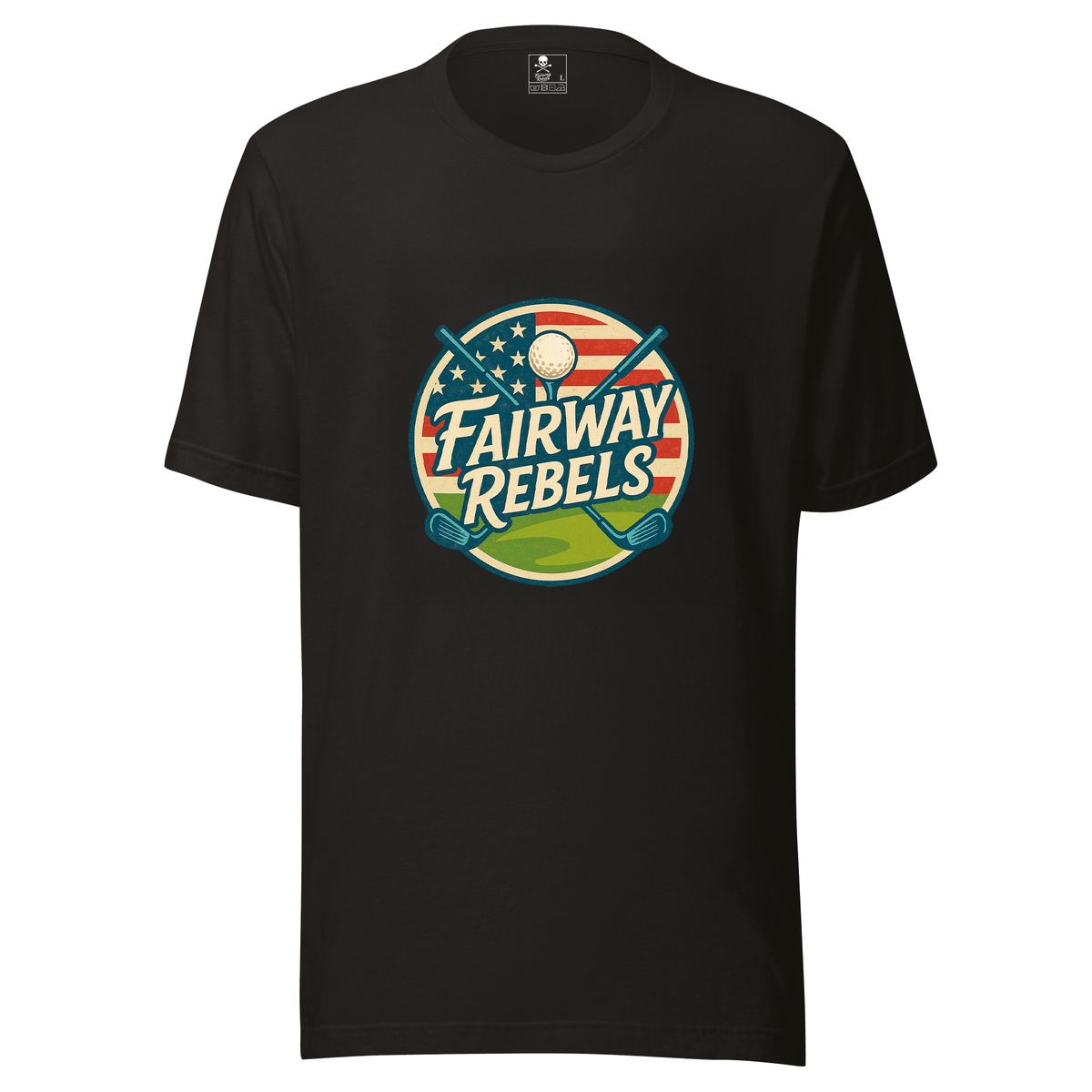 T-shirt unisexe États-unis Fairway rebels - Fairway Rebels golf