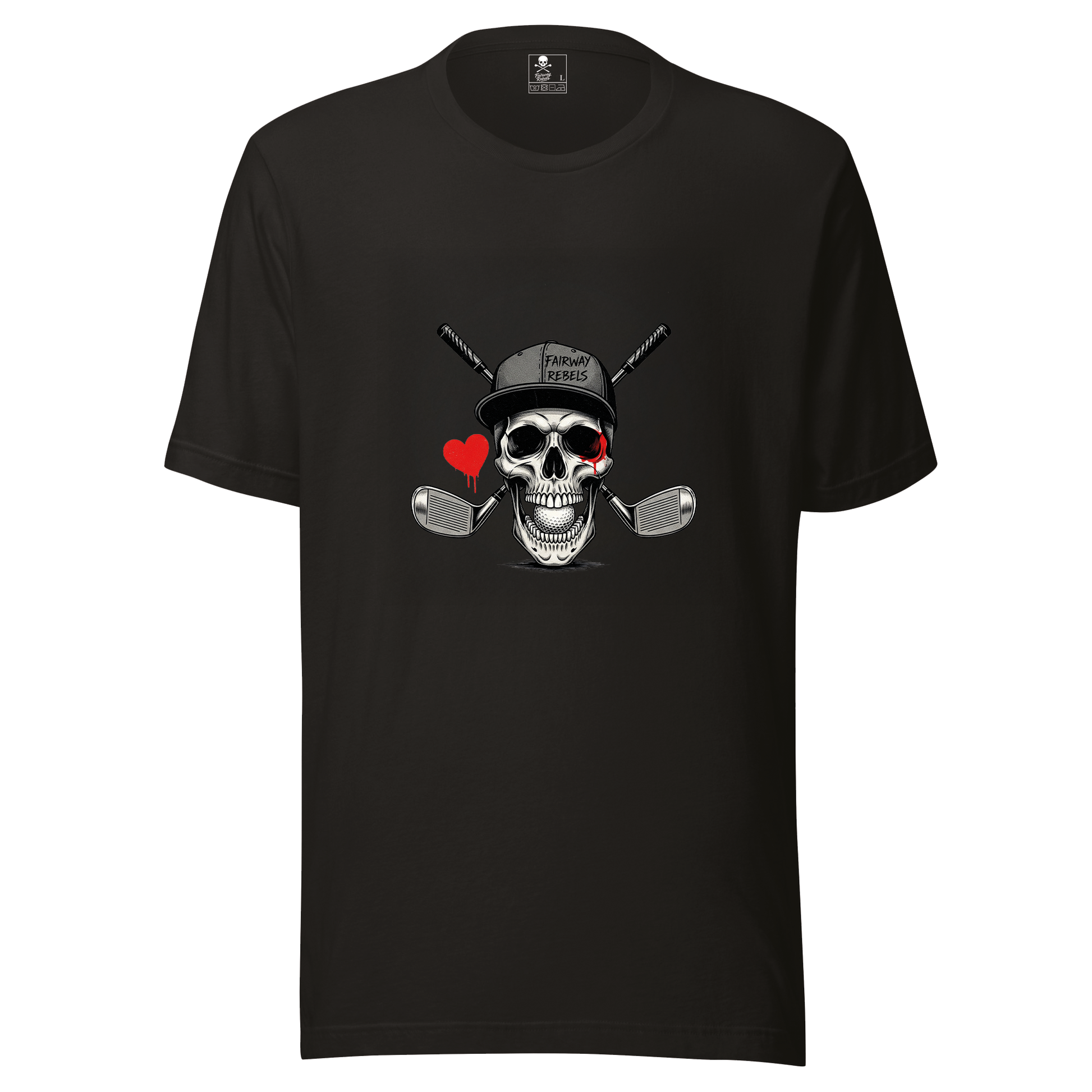 T-shirt unisexe  Heart Fairway Rebels - Fairway Rebels golf