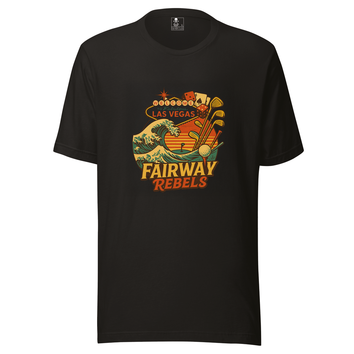 T-shirt unisexe Las Vegas Fairway rebels - Fairway Rebels golf