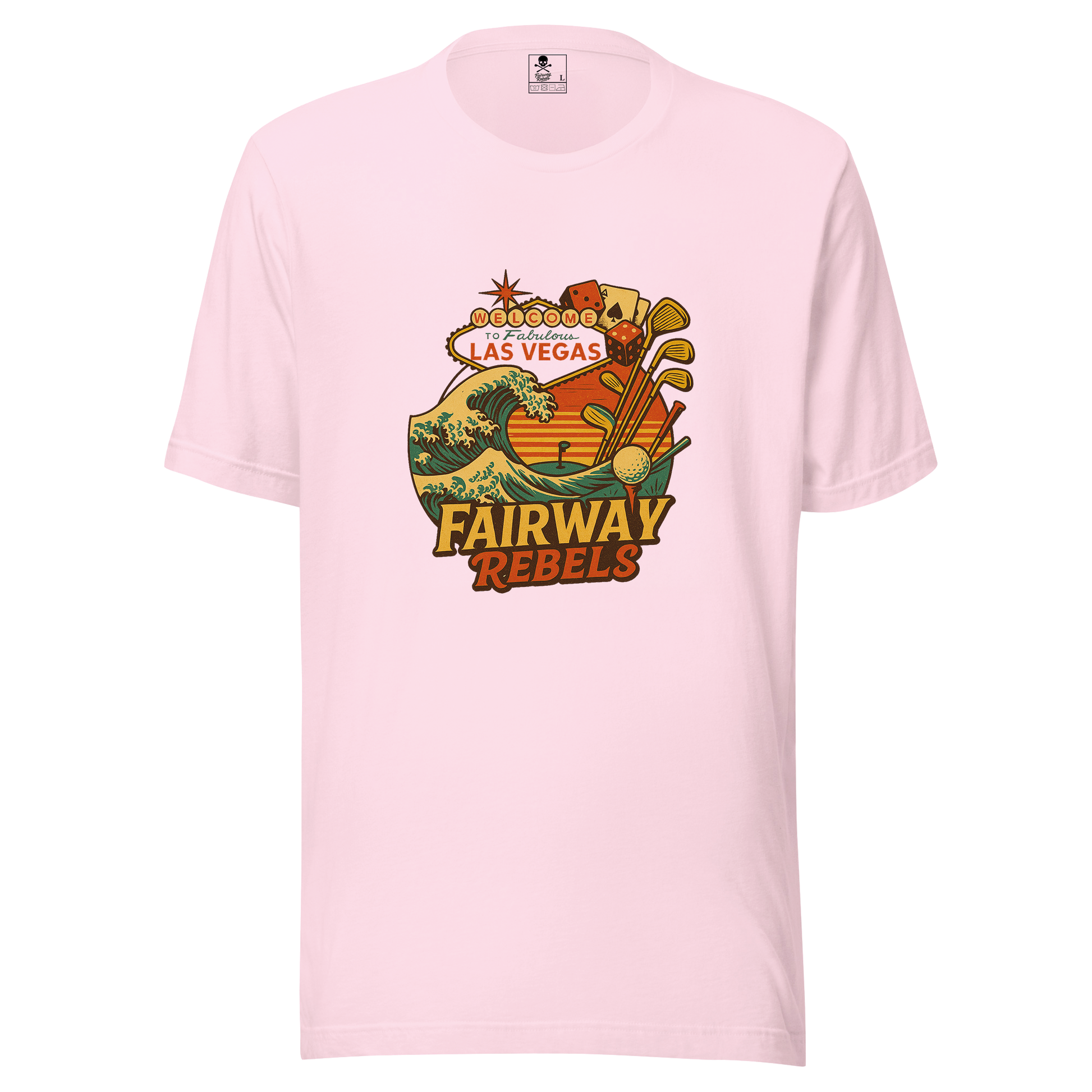 T-shirt unisexe Las Vegas Fairway rebels - Fairway Rebels golf